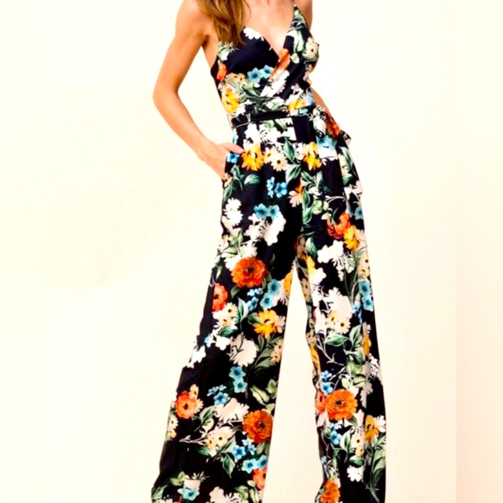 Yumi Kim for Anthropologie floral jumpsuit XS is the piece de la resistance